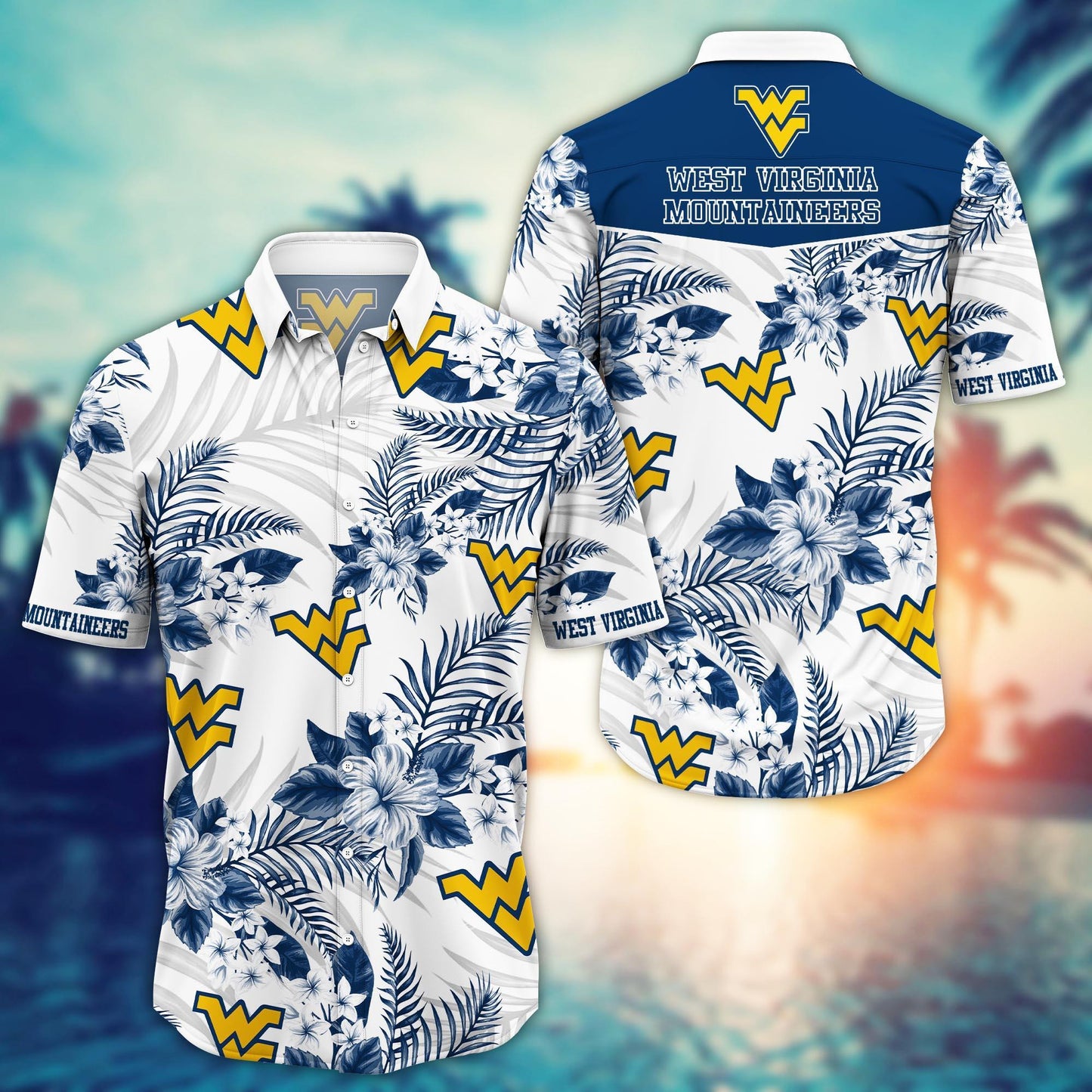 West Virginia Mountaineers - Trending Aloha Hawaiian Shirt H50994 🏖