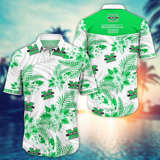 Marshall Thundering Herd - Trending Aloha Hawaiian Shirt H50994 🏖