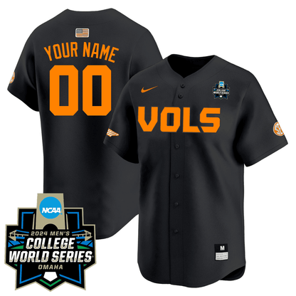 Tennessee 23/24 Jersey - 2024 College World Series Patch