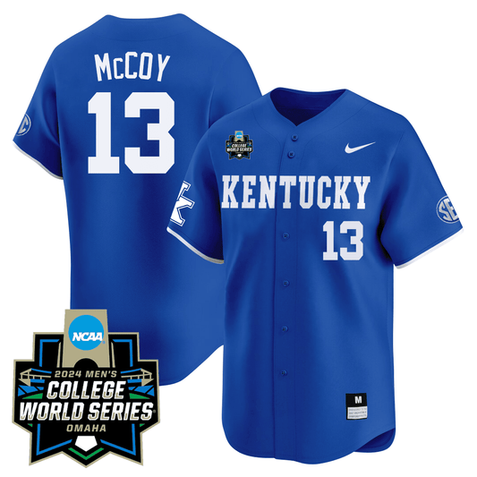 Kentucky Wildcats 23/24 Jersey - 2024 College World Series Patch