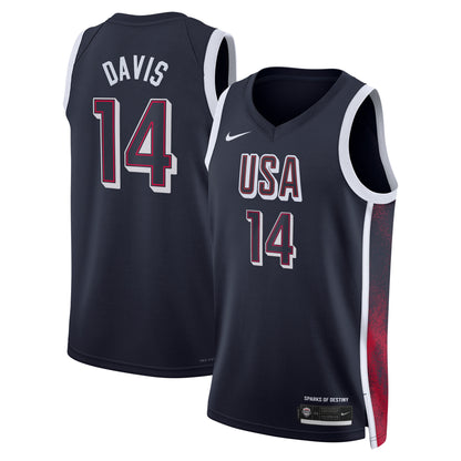 USA Basketball National Team 2024 Navy Jersey