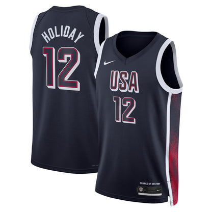 USA Basketball National Team 2024 Navy Jersey