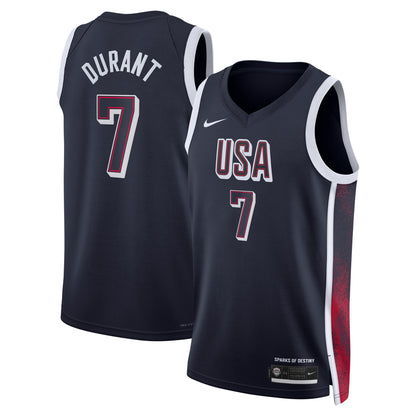 USA Basketball National Team 2024 Navy Jersey