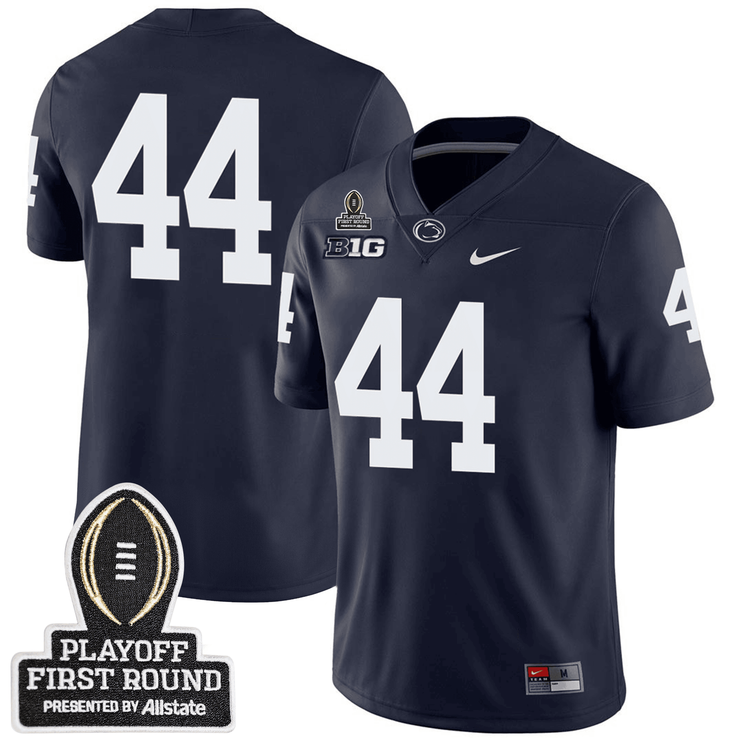 Penn State Football 24/25 Jersey - CFP First Round Patch