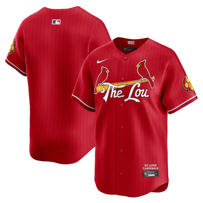 Cardinals Red 2024 City Connect Limited Jersey TLA - All Stitched