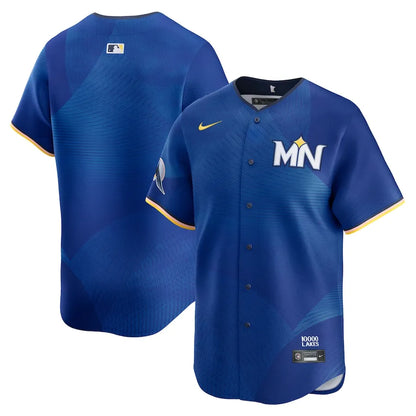 Twins Royal 2024 City Connect Limited Jersey - All Stitched