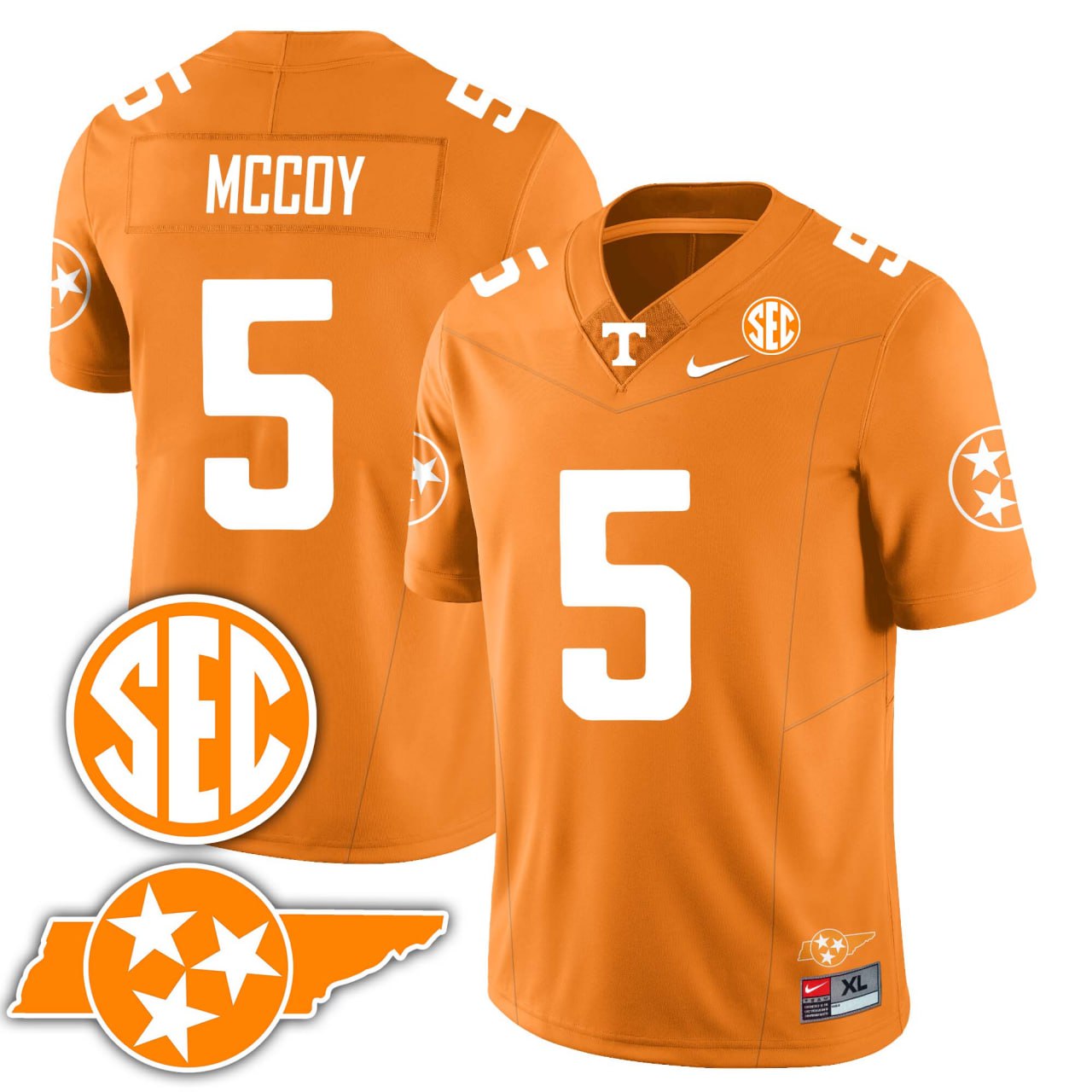 Tennessee Volunteers 2024 Football Vapor Limited Jersey - All Stitched