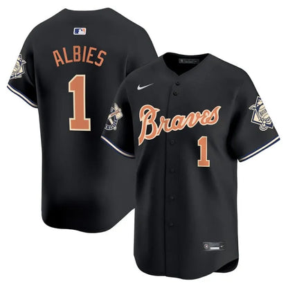 Braves Peaches Cream Vapor Limited Jersey - All Stitched