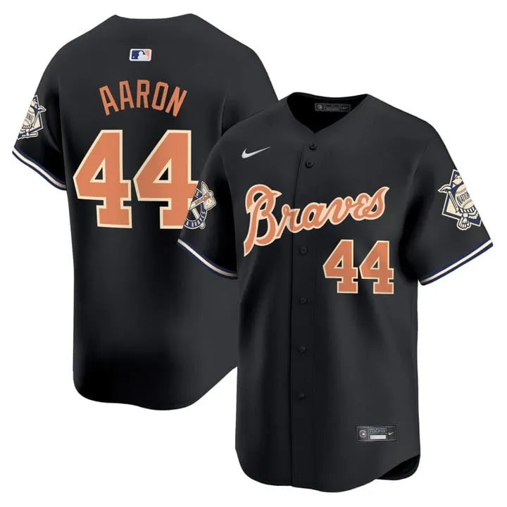 Braves Peaches Cream Vapor Limited Jersey - All Stitched