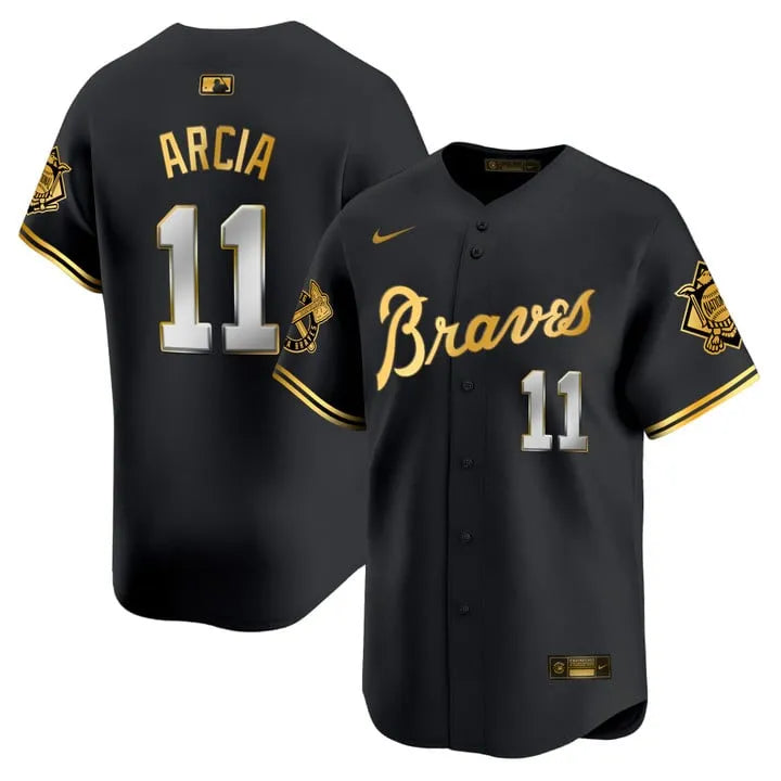 Braves Peaches Cream Vapor Limited Jersey - All Stitched