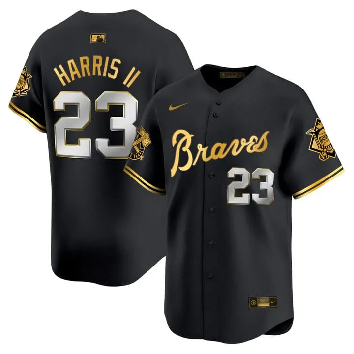 Braves Peaches Cream Vapor Limited Jersey - All Stitched