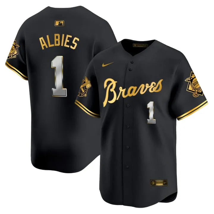 Braves Peaches Cream Vapor Limited Jersey - All Stitched