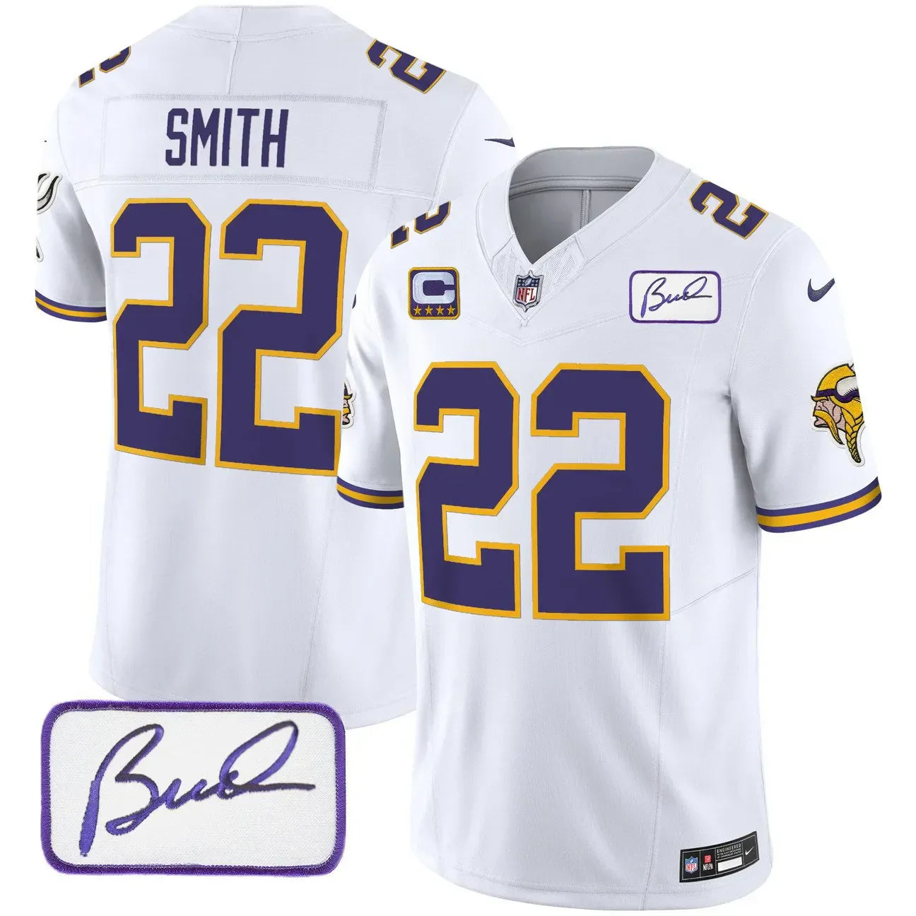 Vikings Vapor Limited Player 2024 Jersey TLA - All Stitched