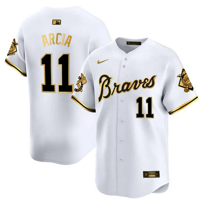 Braves Peaches Cream Vapor Limited Jersey - All Stitched