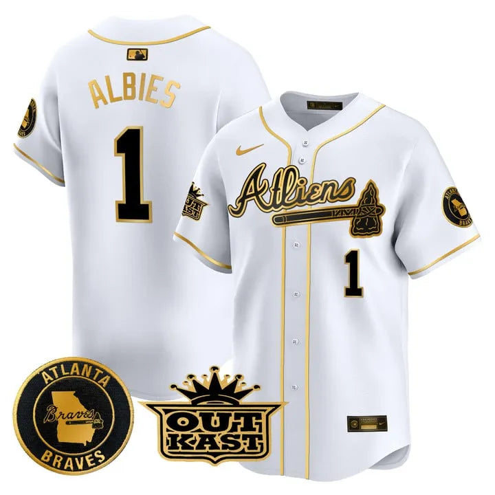 Braves Atliens Vapor Limited Player Jersey - All Stitched