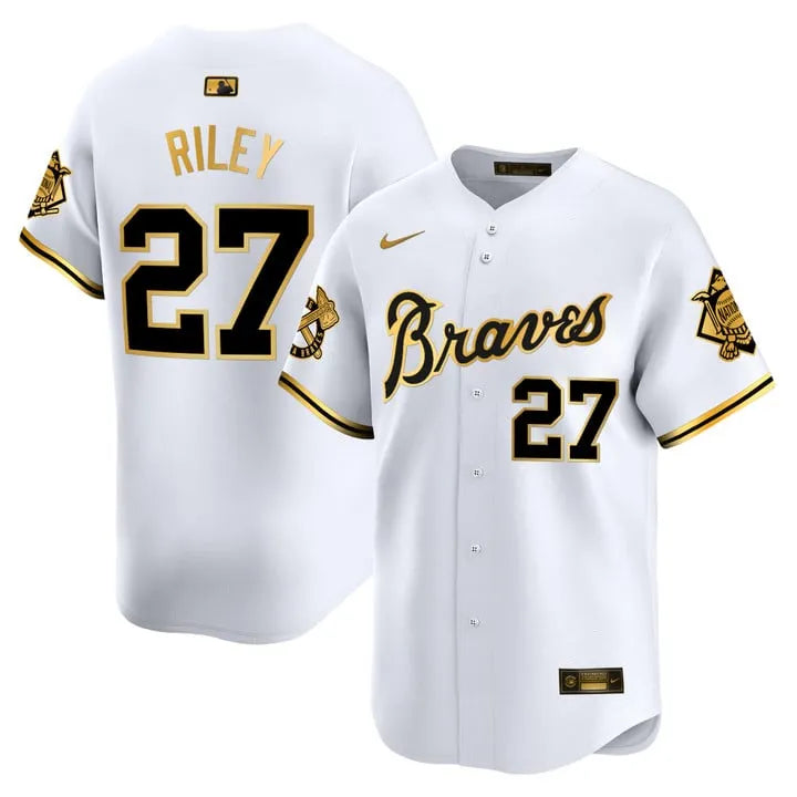 Braves Peaches Cream Vapor Limited Jersey - All Stitched