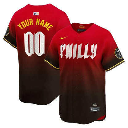 Phillies 2024 City Connect Vapor Premier Limited Custom Jersey TLA - All Stitched