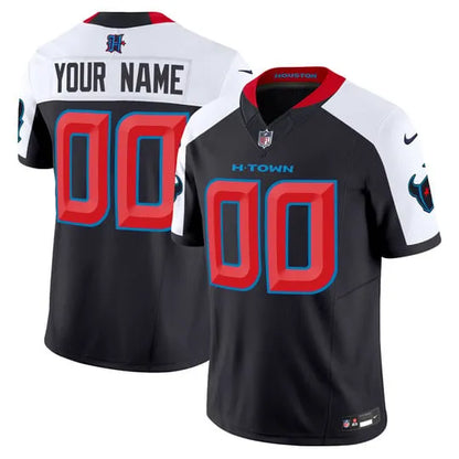 Texans 2024 Vapor Limited Custom Jersey TLA - All Stitched