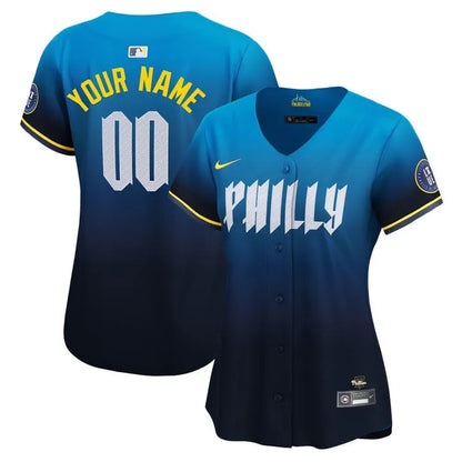 Phillies 2024 City Connect Vapor Premier Limited Custom Jersey TLA - All Stitched