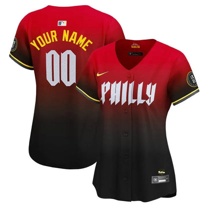 Phillies 2024 City Connect Vapor Premier Limited Custom Jersey TLA - All Stitched